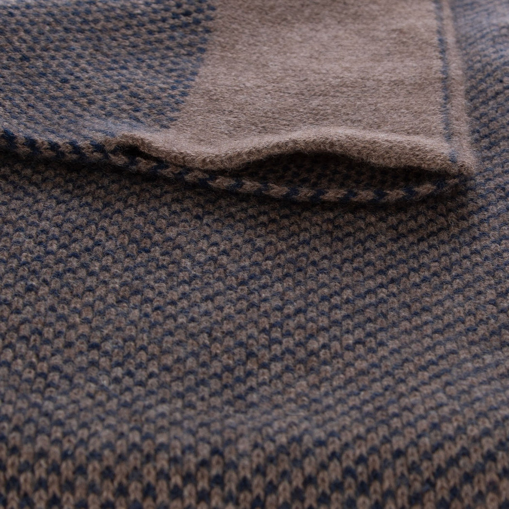 98V SCALDACOLLO VIRGOLA V05 LEGNO NOTTURNO  MARRONE/BLU