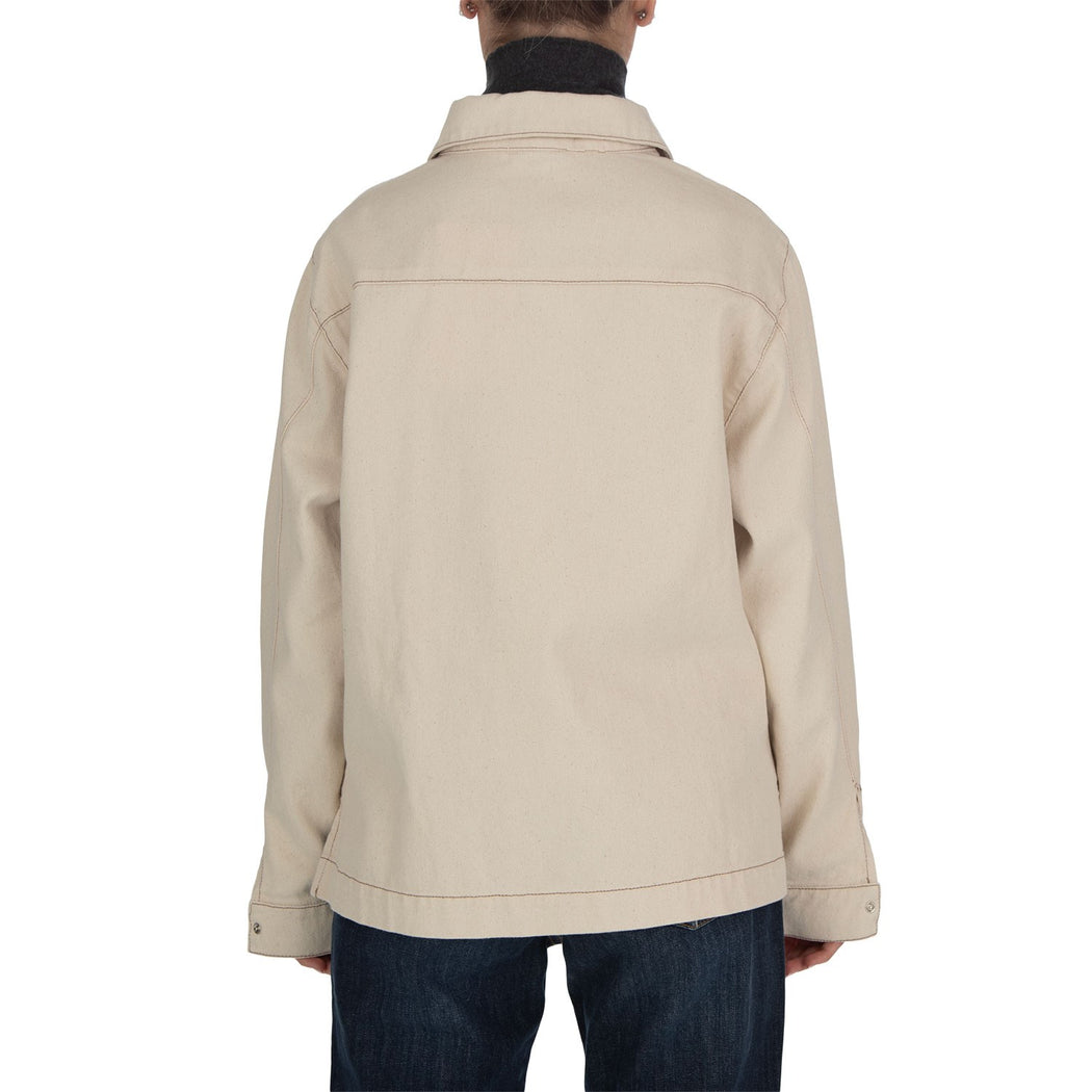 DEMETRA-7 CAMICIA OVER  BEIGE ECRU