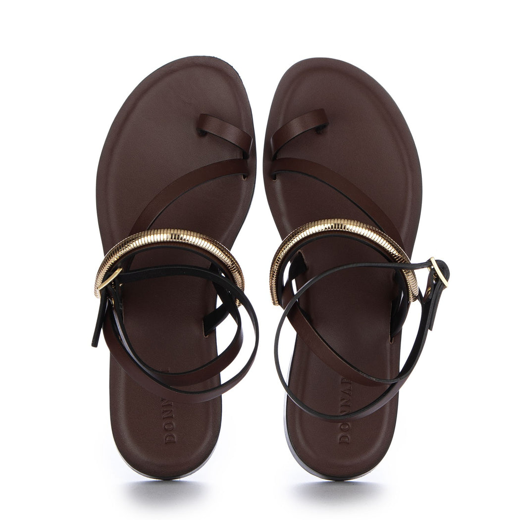 GD32A FASCIA DITO BULGARI CACAO  MARRONE