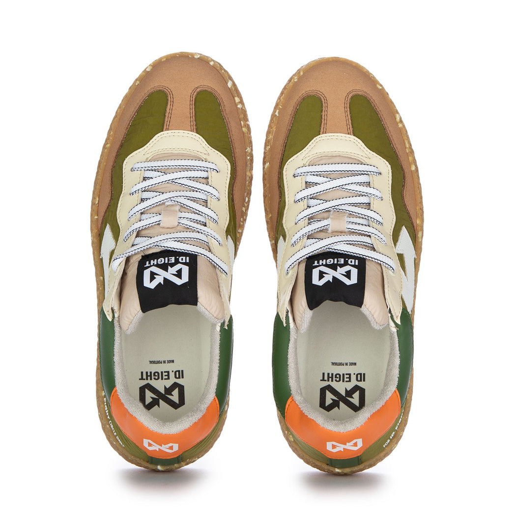 URIDURI OLIVE GREEN  VERDE/MARRONE