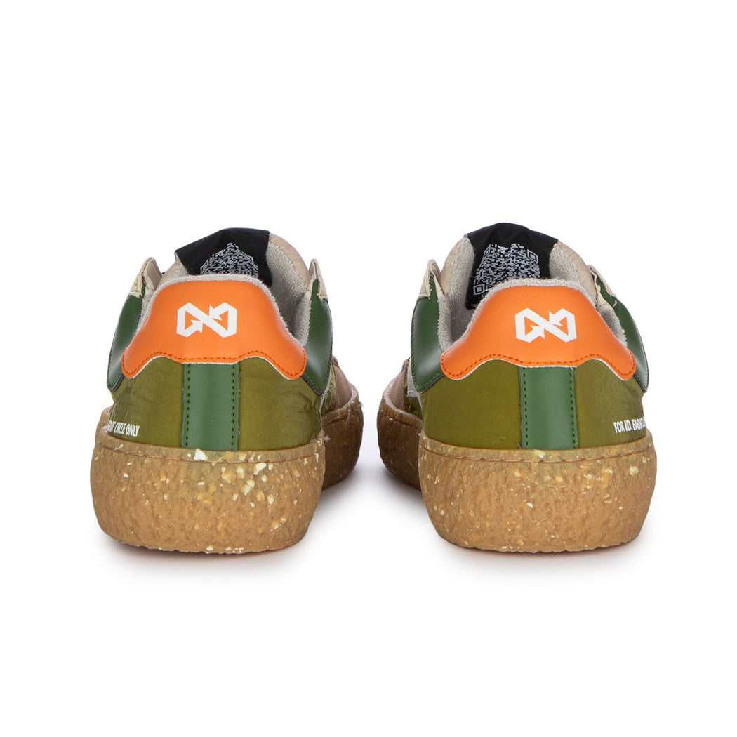 URIDURI OLIVE GREEN  VERDE/MARRONE