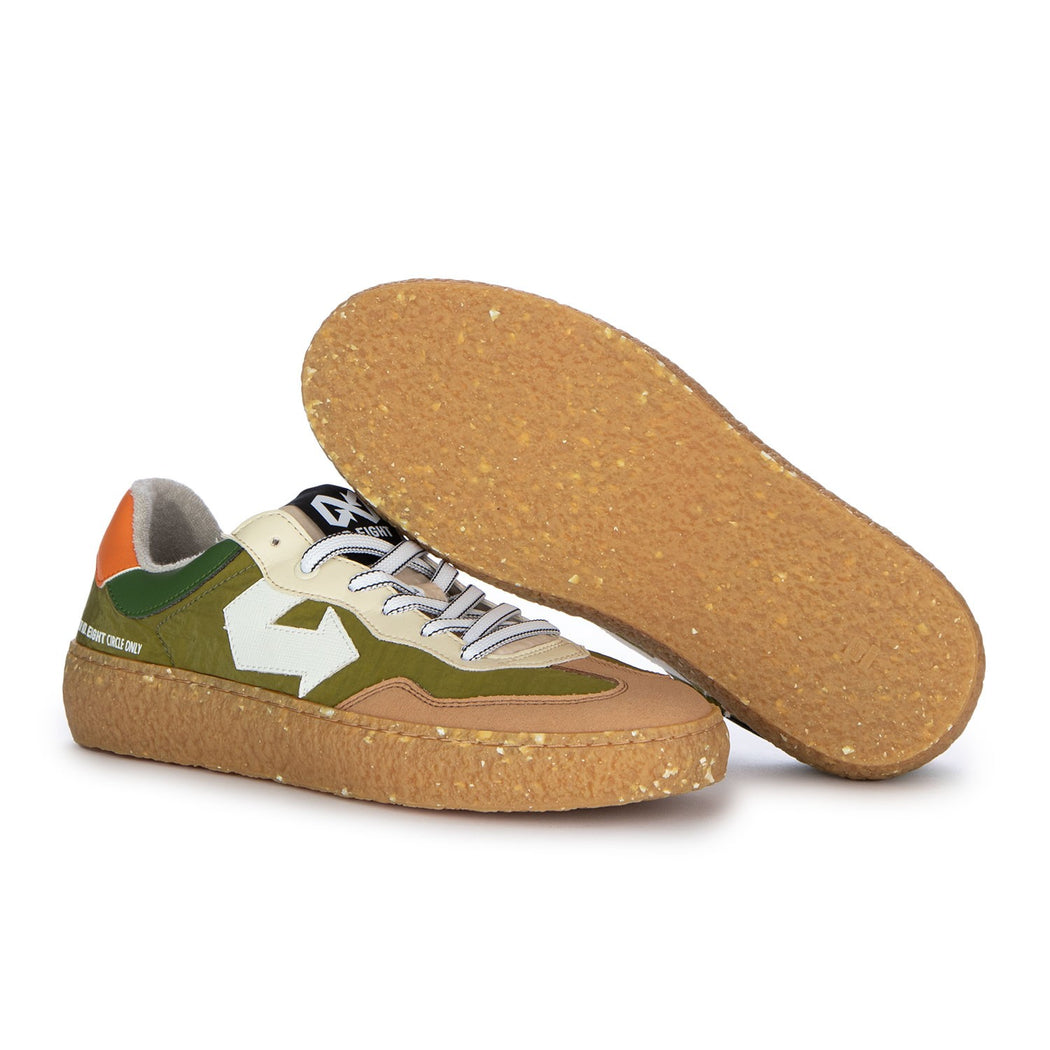 URIDURI OLIVE GREEN  VERDE/MARRONE