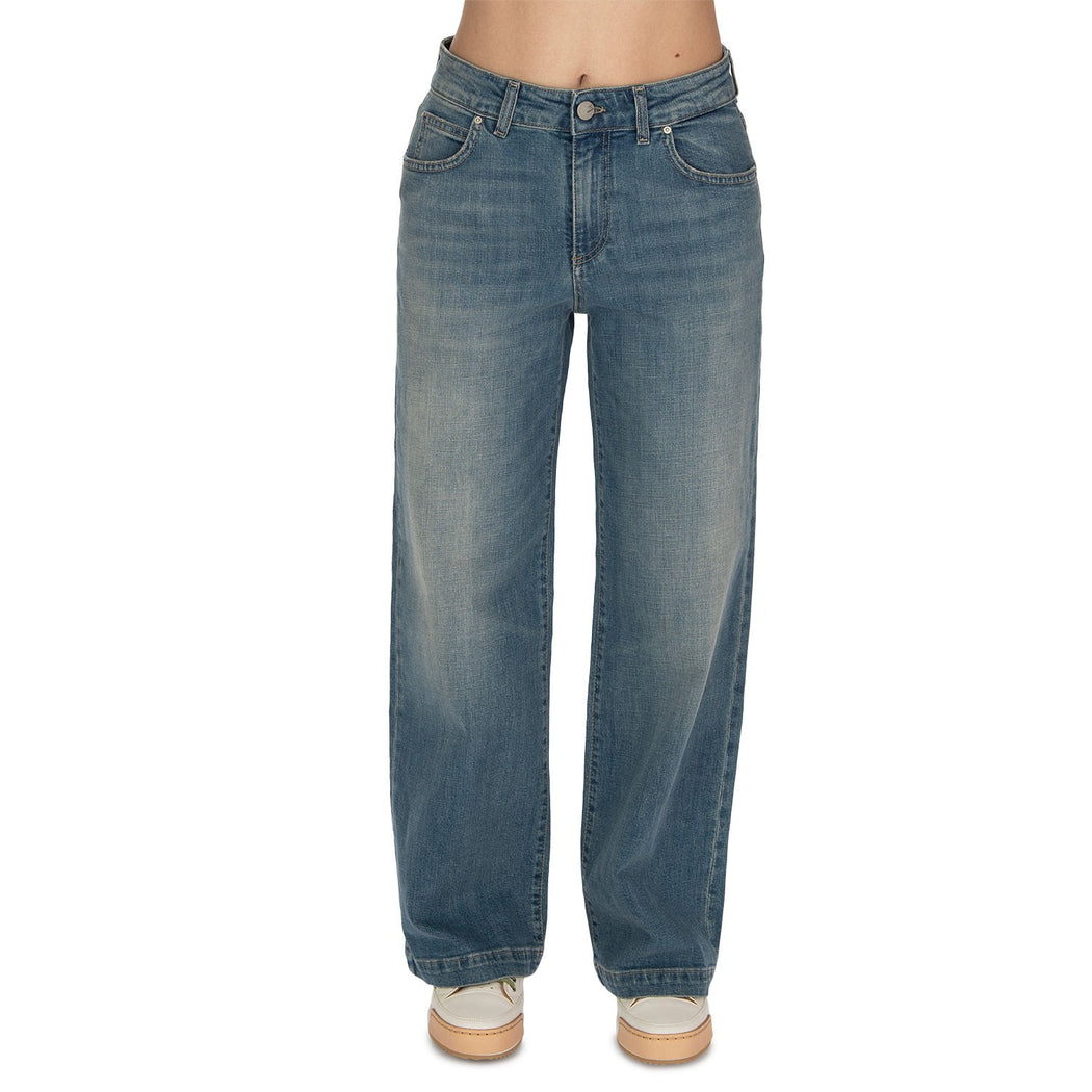DENISE-109 LONG GAUGHO DENIM  BLU