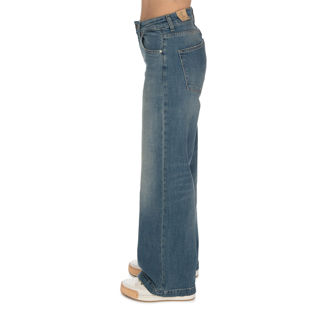 DENISE-109 LONG GAUGHO DENIM  BLU