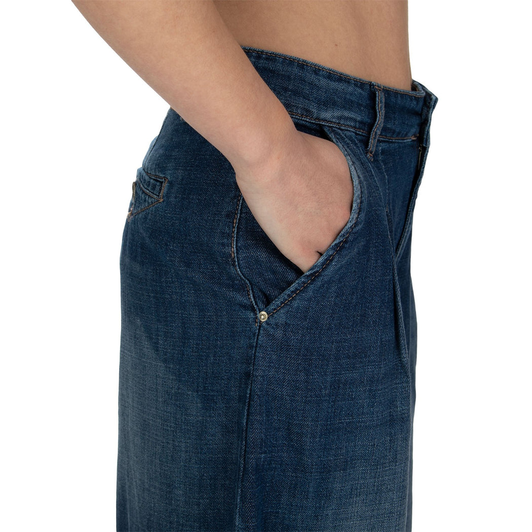 EDEL-L320 NEW GAUCHO DENIM  BLU