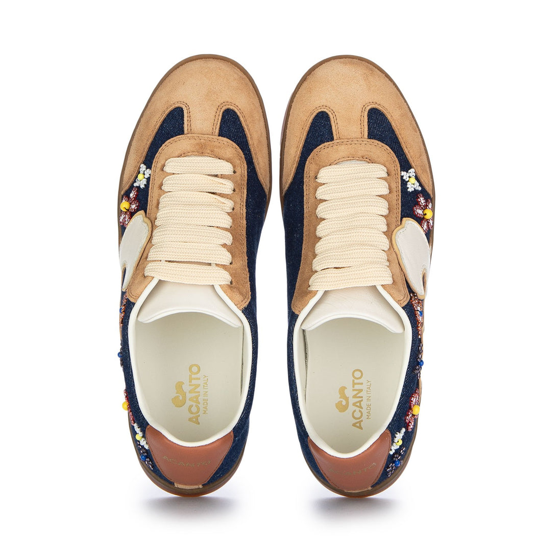 E27386CF87 BIJOU  BLU/BEIGE