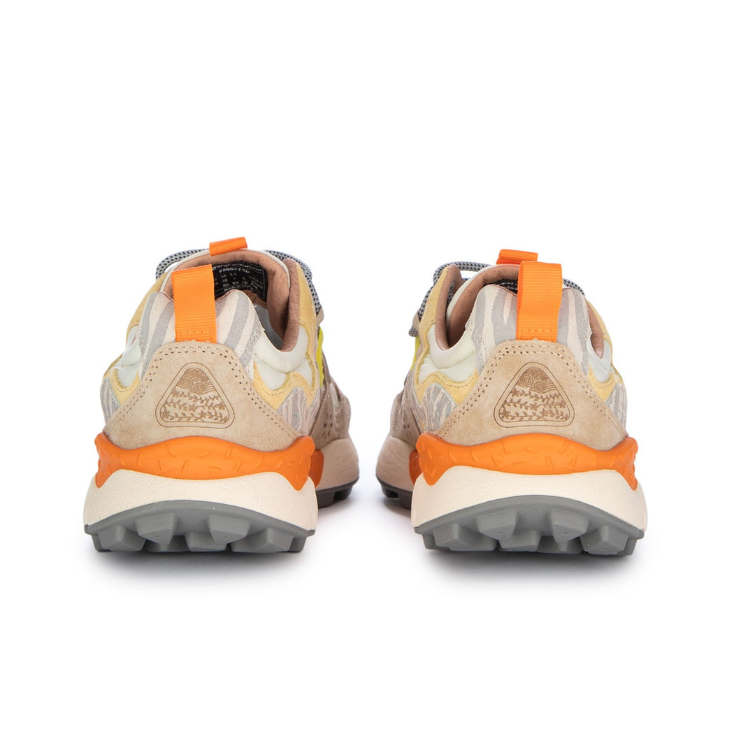 YAMANO3 UNI SUEDE/NYLON/ANIMAL MARR/BEIGE CREAM