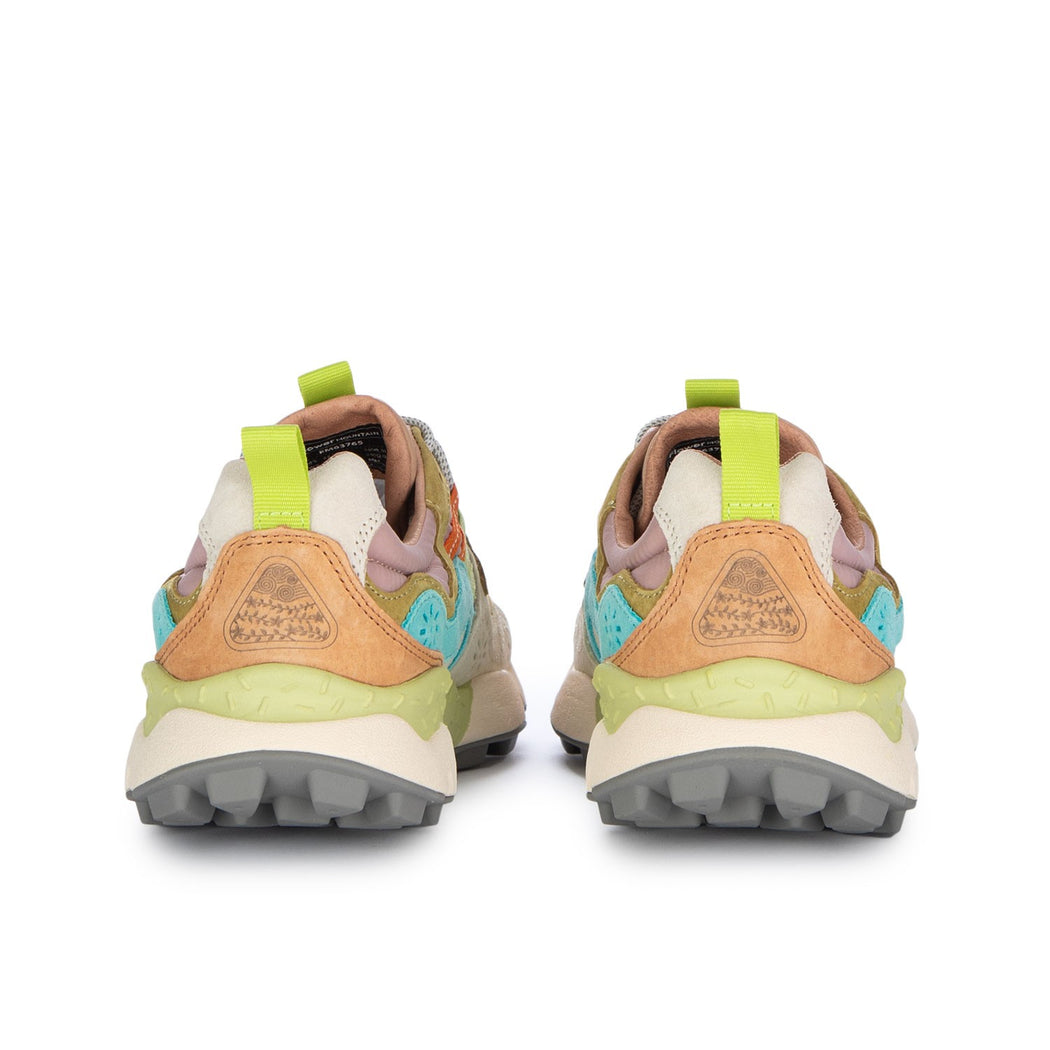 YAMANO3 SUEDE/NYLON  CREAM/MILK/LIGHT BLU