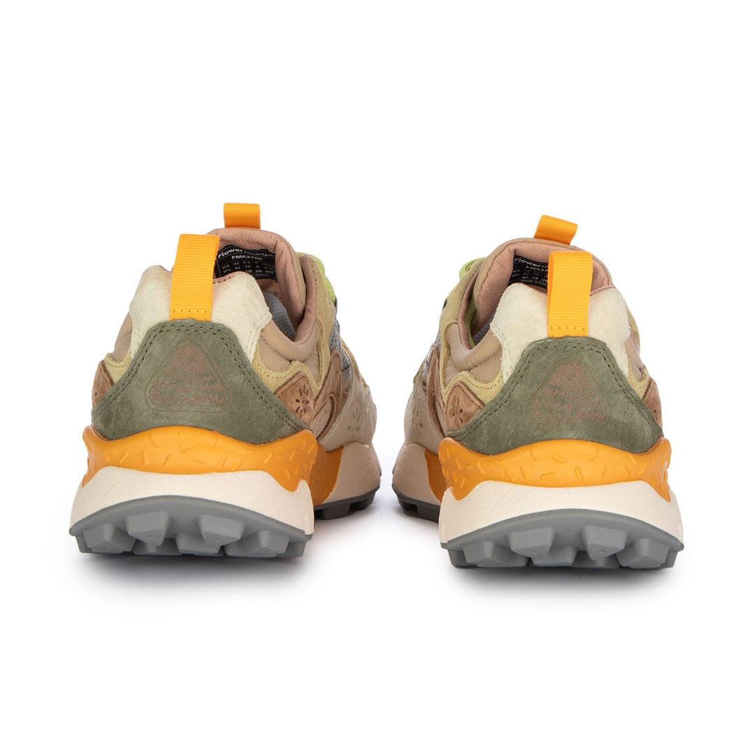 YAMANO3 UNI SUEDE/NYLON PALEYELLOW-LIGHT BEIGE