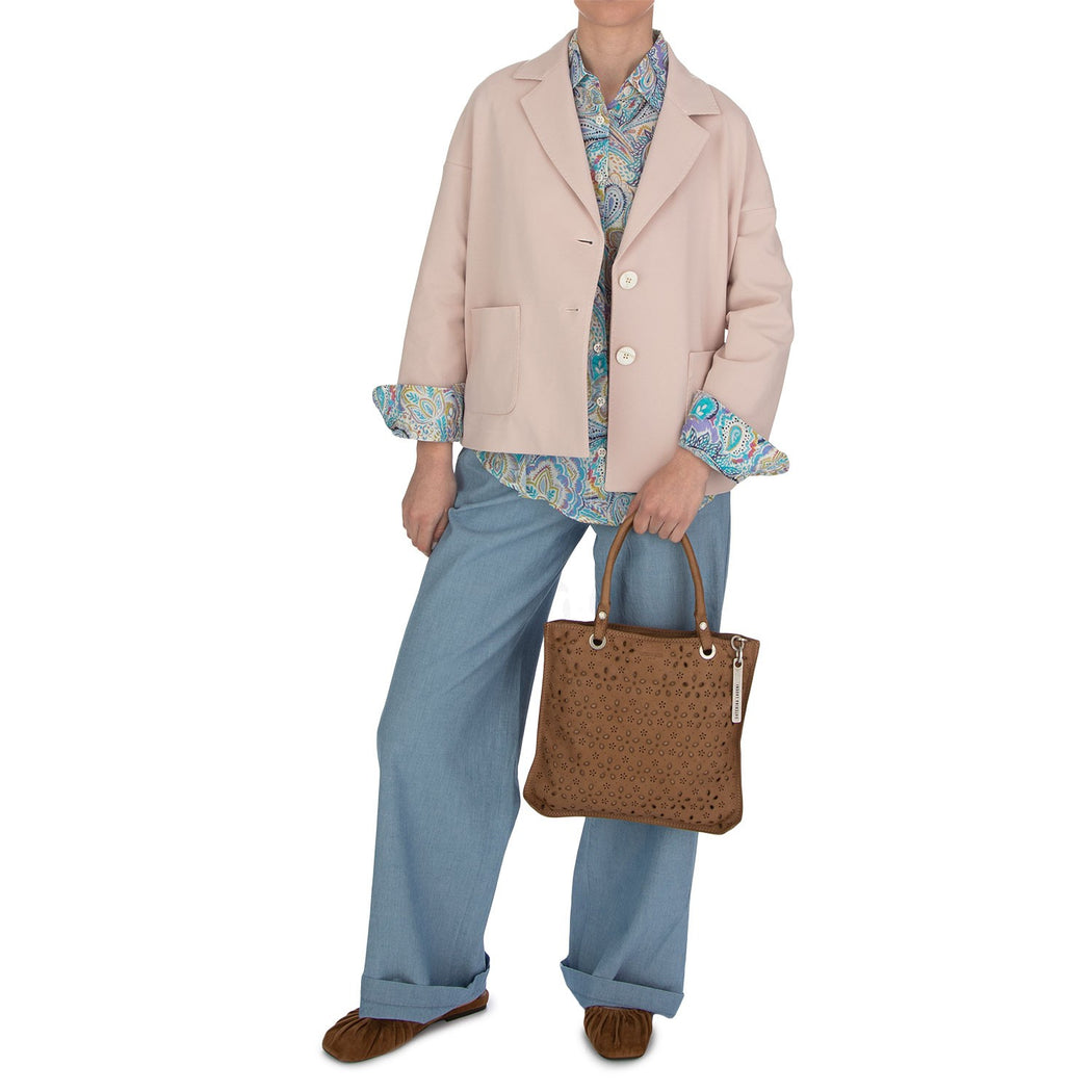 D235 PAOLA  AZZURRO/MULTICOLOR