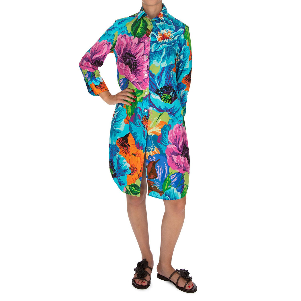 D226 CAMICIONE  MULTICOLOR