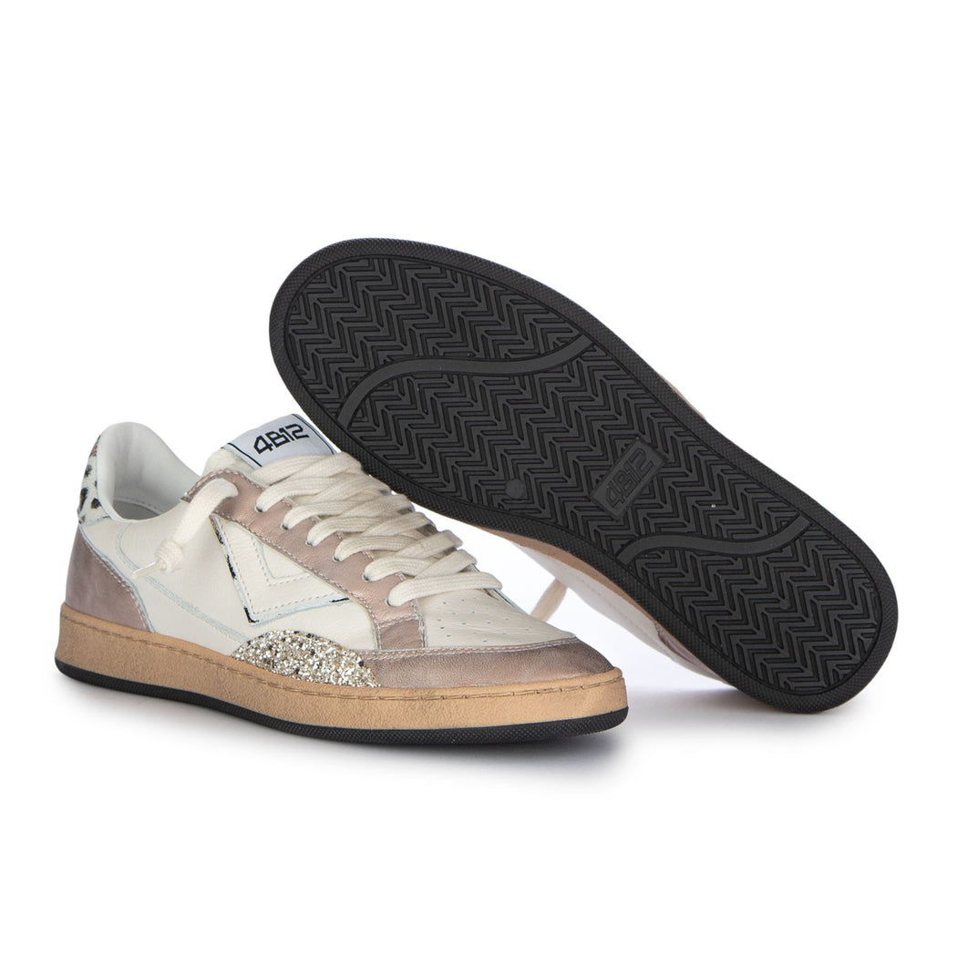PLAYNEW-D2005  BIANCO/ROSA METALLIZZATO