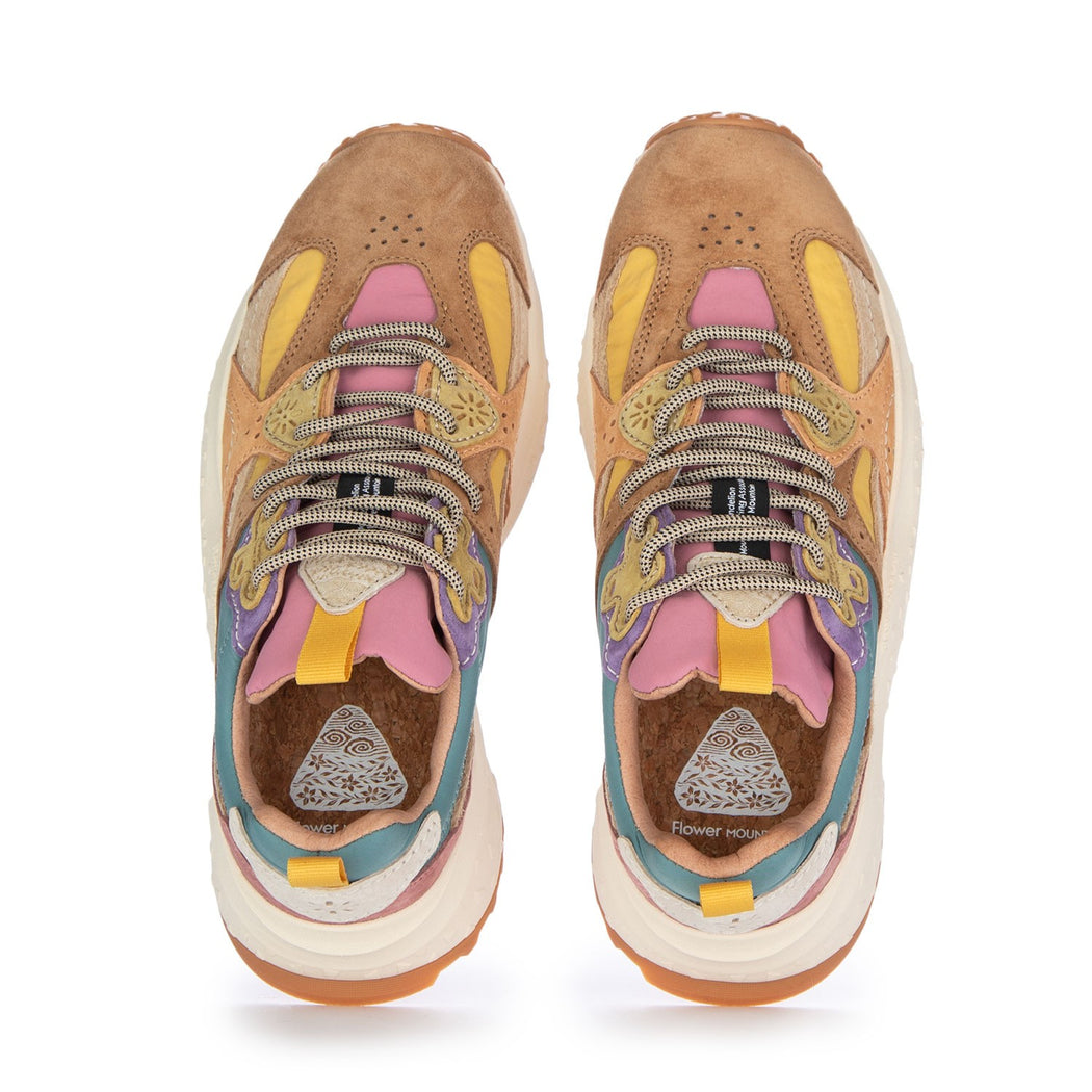 WAVE SUEDE/NYLON BEIGE/OLD PINK  BEIGE/ROSA