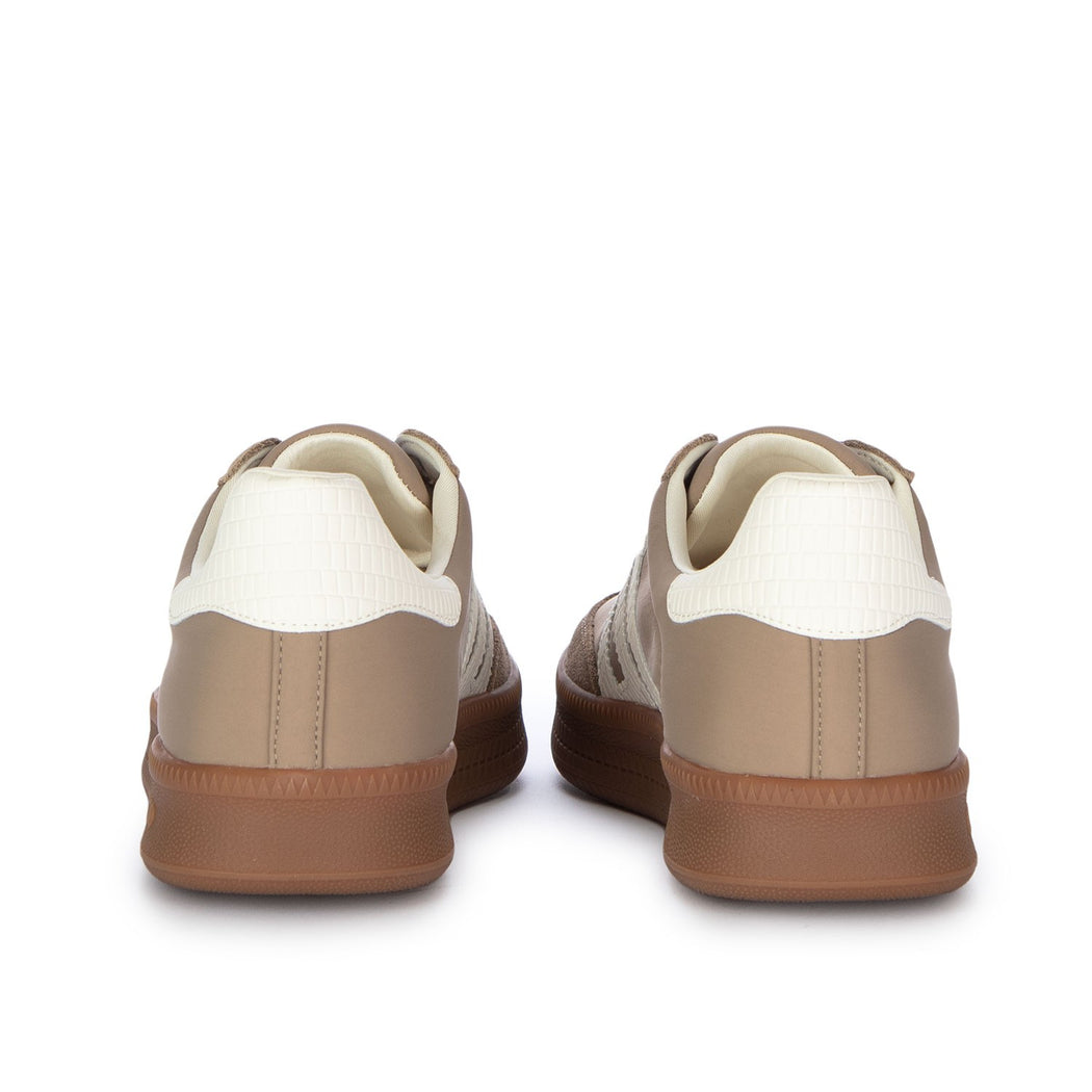 108028-000007 DOUBLE NYLON  TAUPE BEIGE