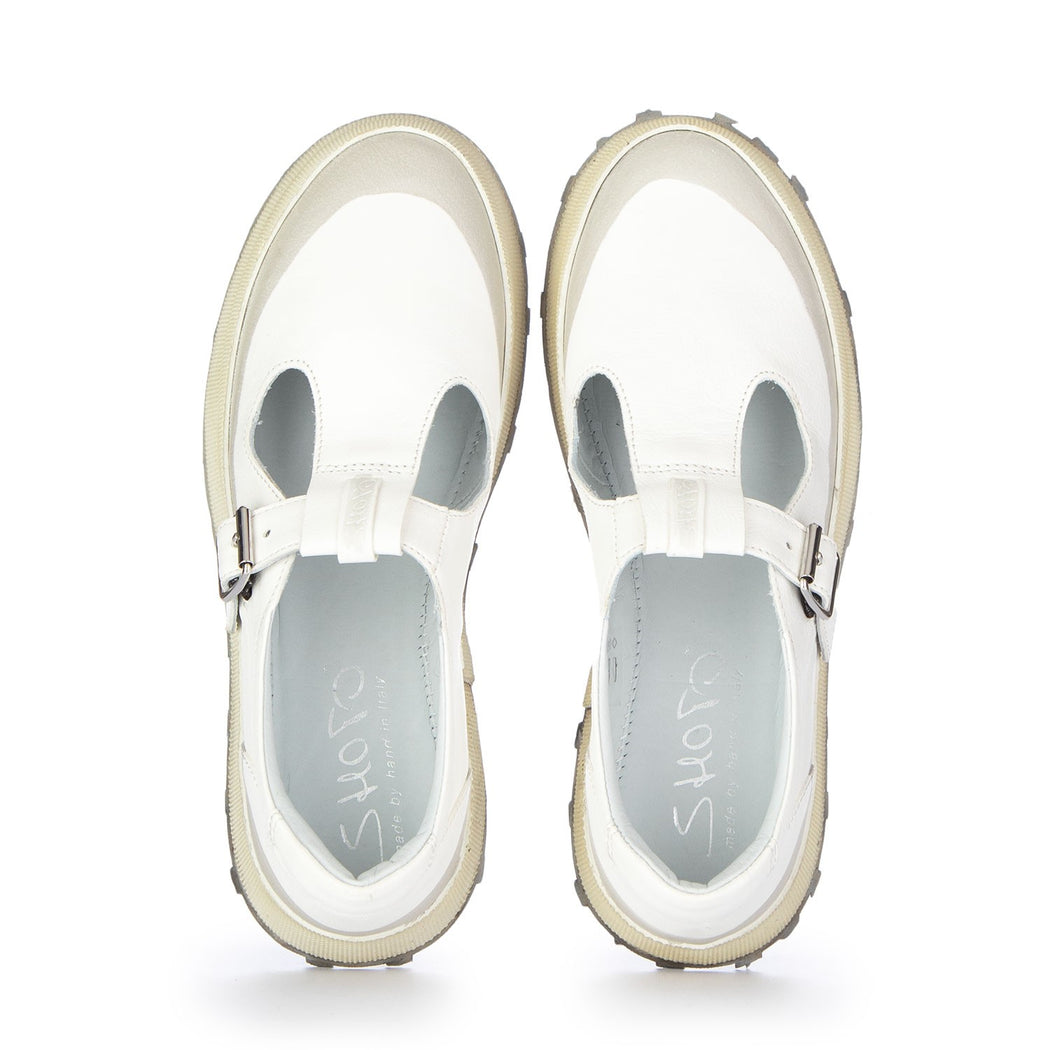 8081 SNOW FIX CLOUD MARMITTA  BIANCO/GRIGIO