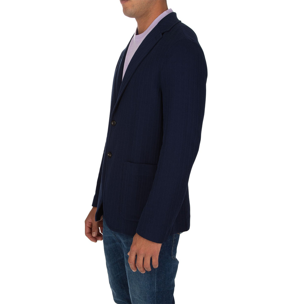 CN5306 SIMPLE JACKET  010 BLU