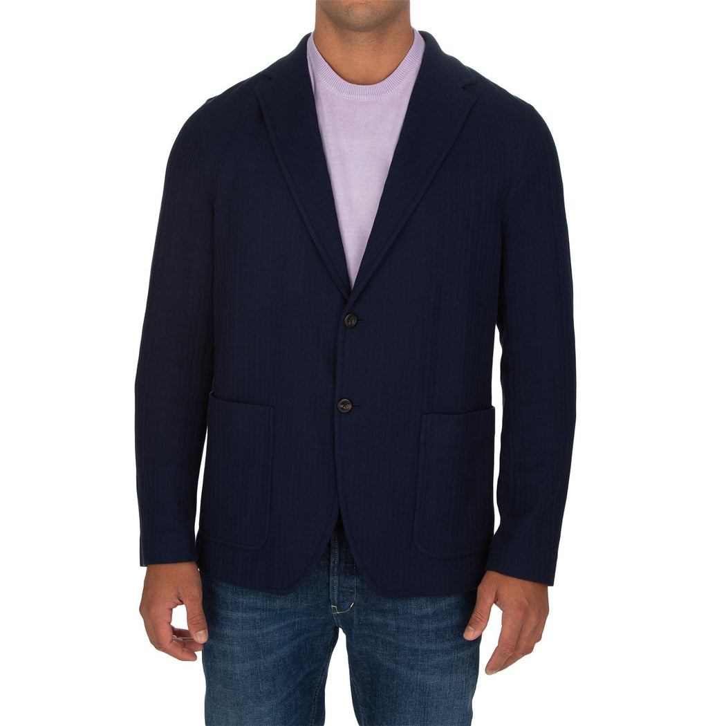 CN5306 SIMPLE JACKET  010 BLU