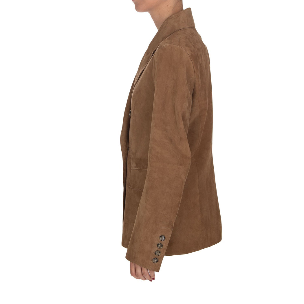TIAKI SUEDE  11 MARRONE CHIARO