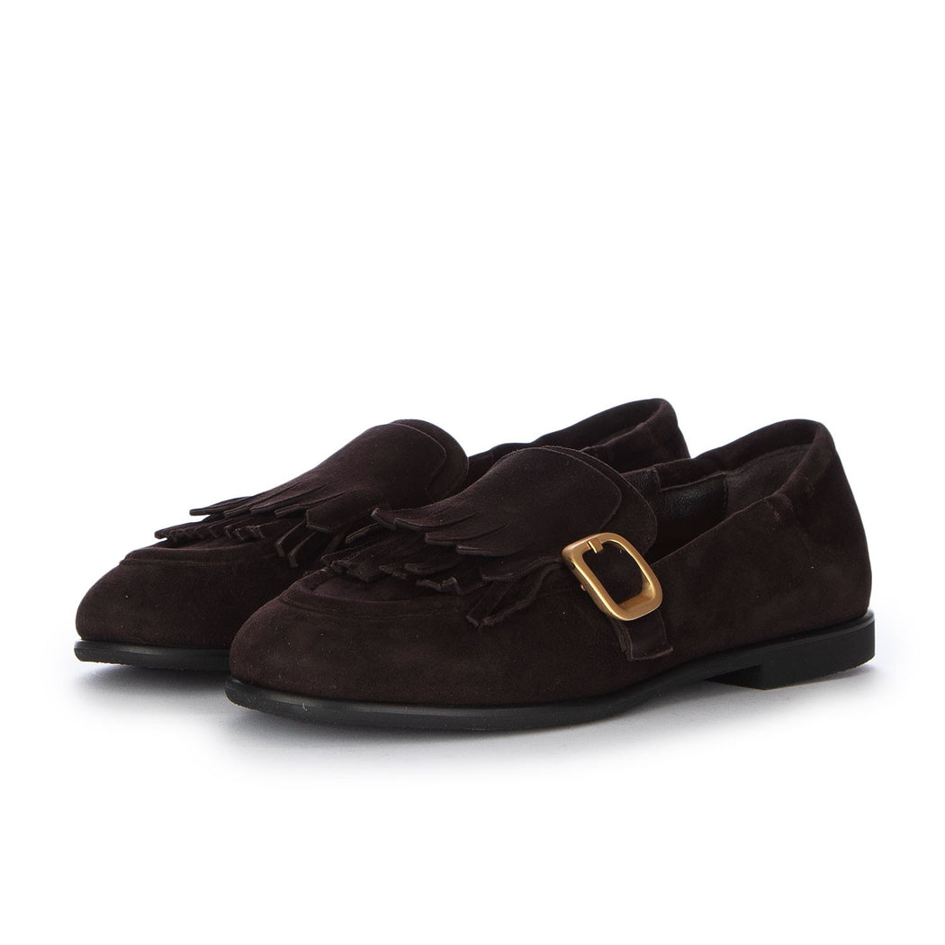 Z506 SALLY CAMOSCIO  MARRONE