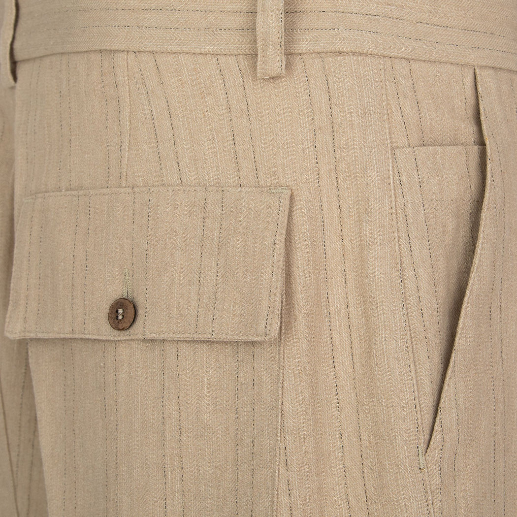 BELANZA CHEVRON  BEIGE