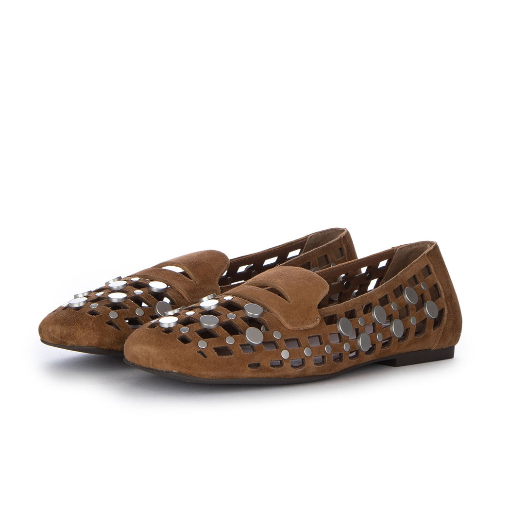BALI CACHEMERE SADDLE  MARRONE