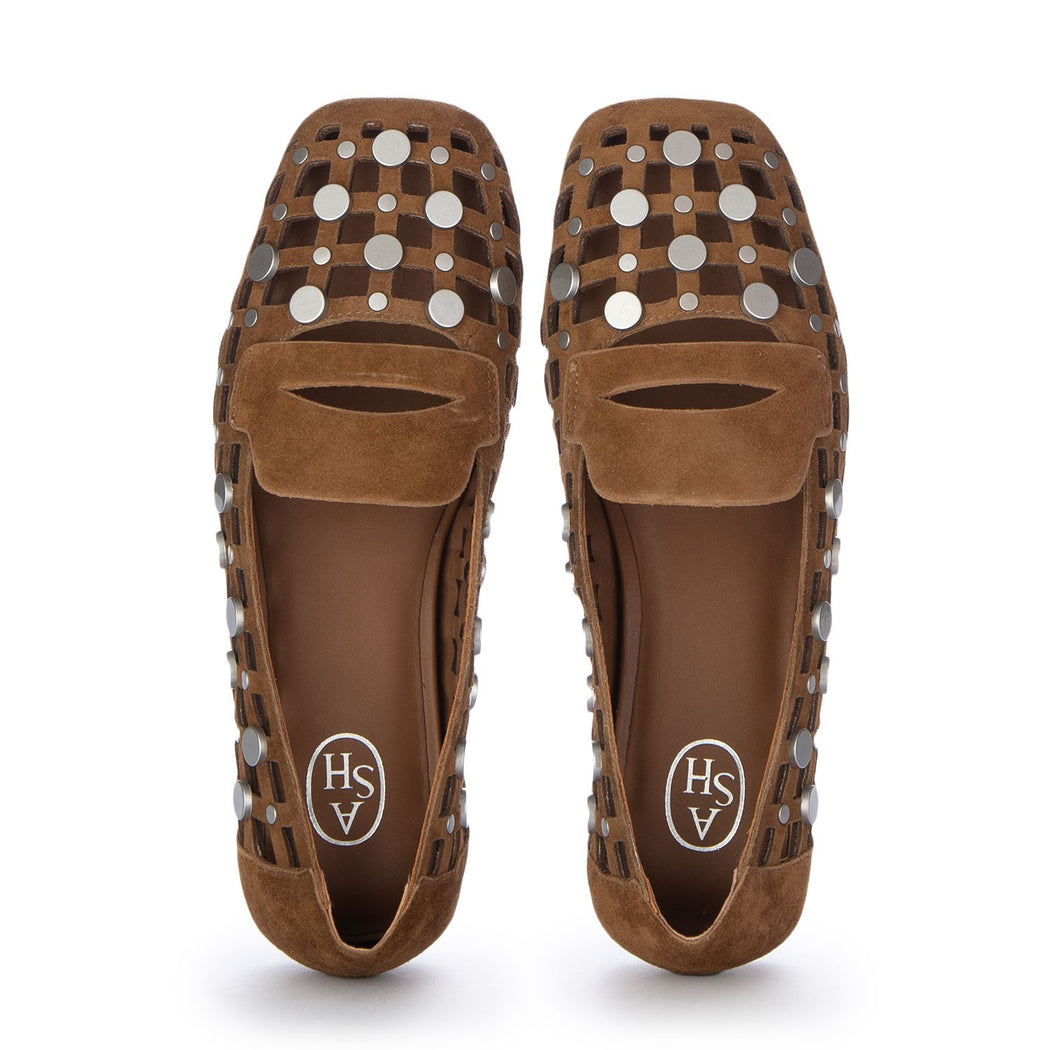BALI CACHEMERE SADDLE  MARRONE