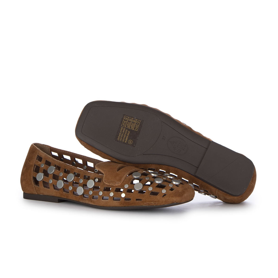 BALI CACHEMERE SADDLE  MARRONE