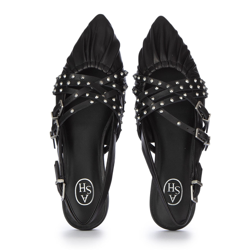 BIANCA C1 NAPPA FOULARD  NERO