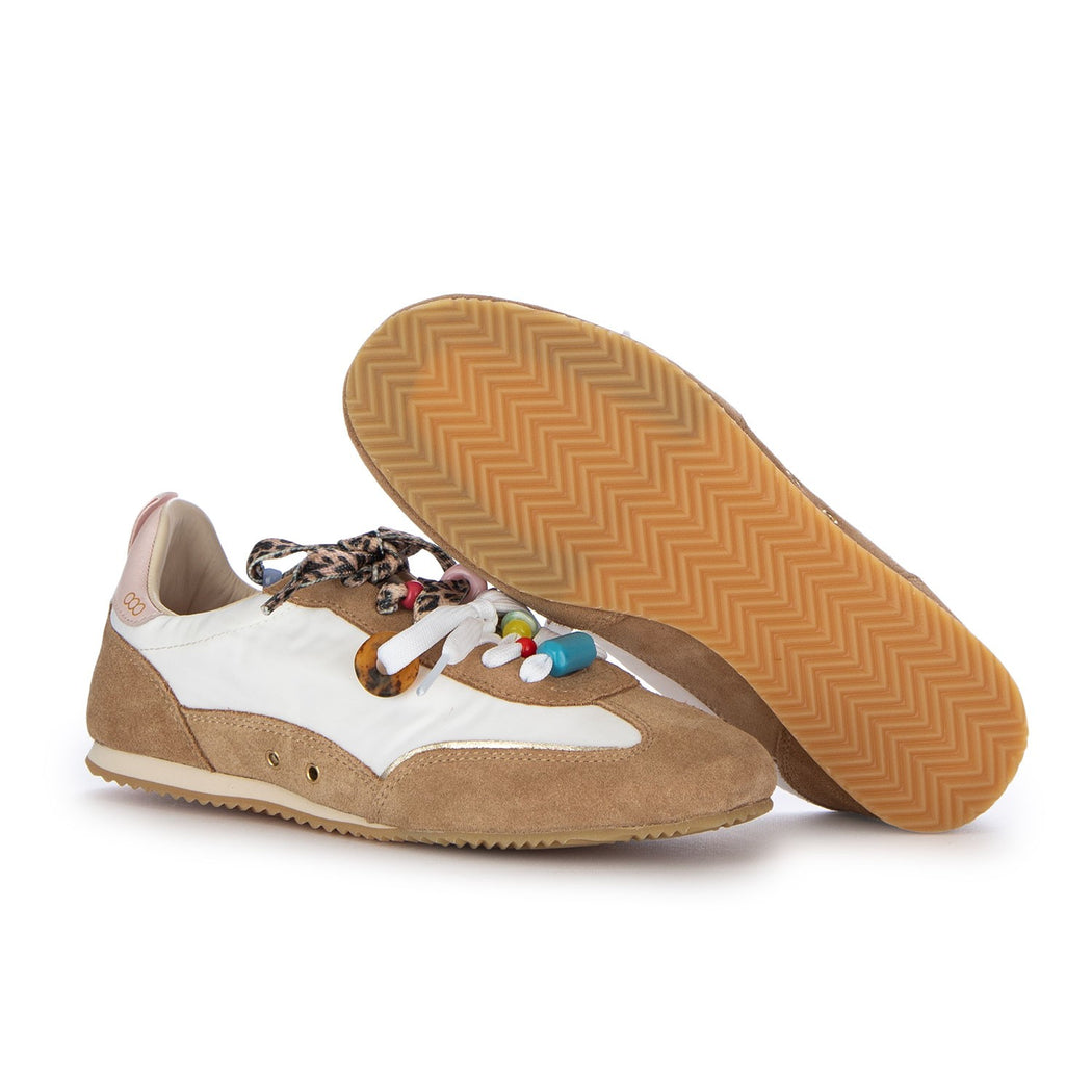 DKEN02 KENSINGTON GARDENIA  BIANCO/MARRONE