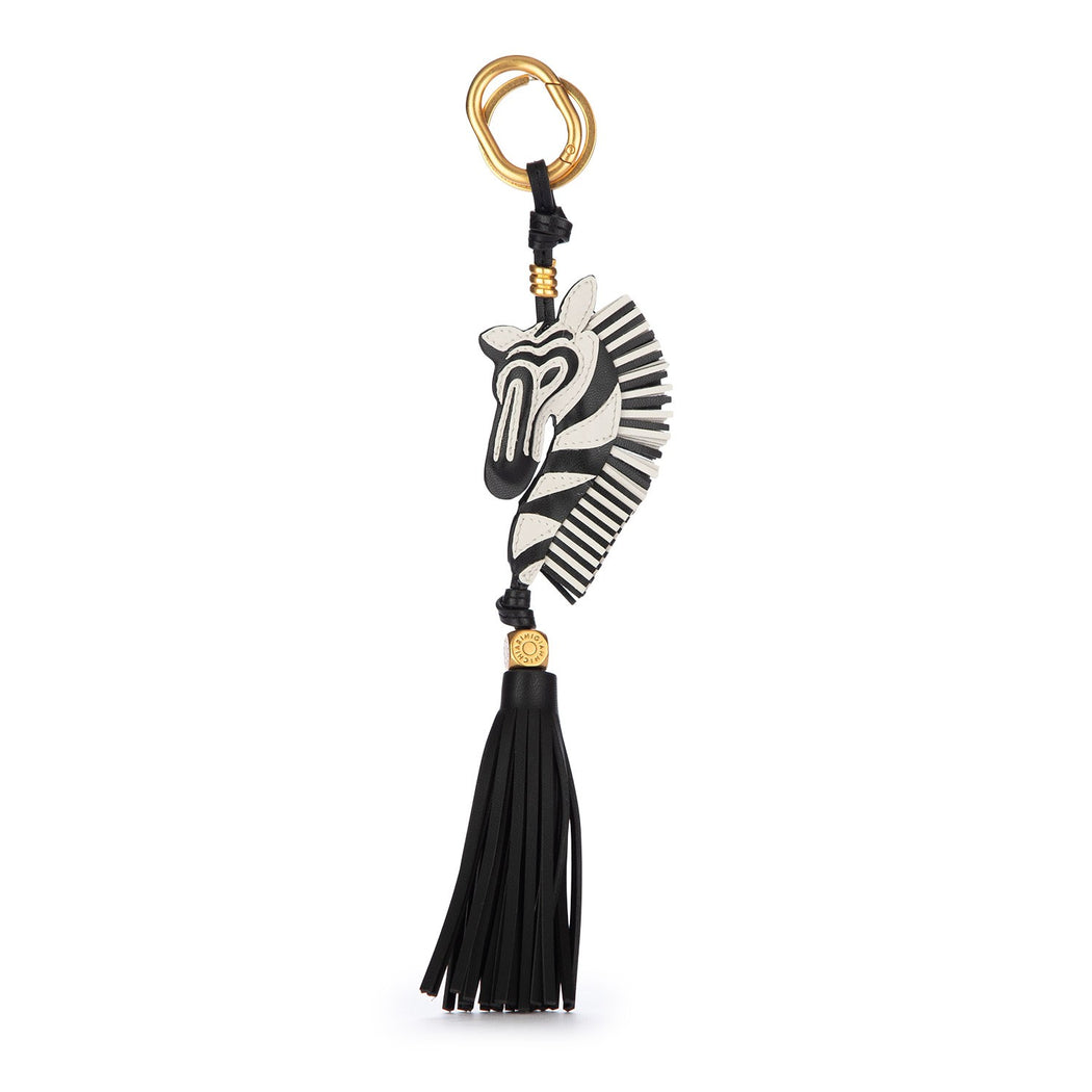 PC ZEBRA03 CHARMS  BIANCO/NERO