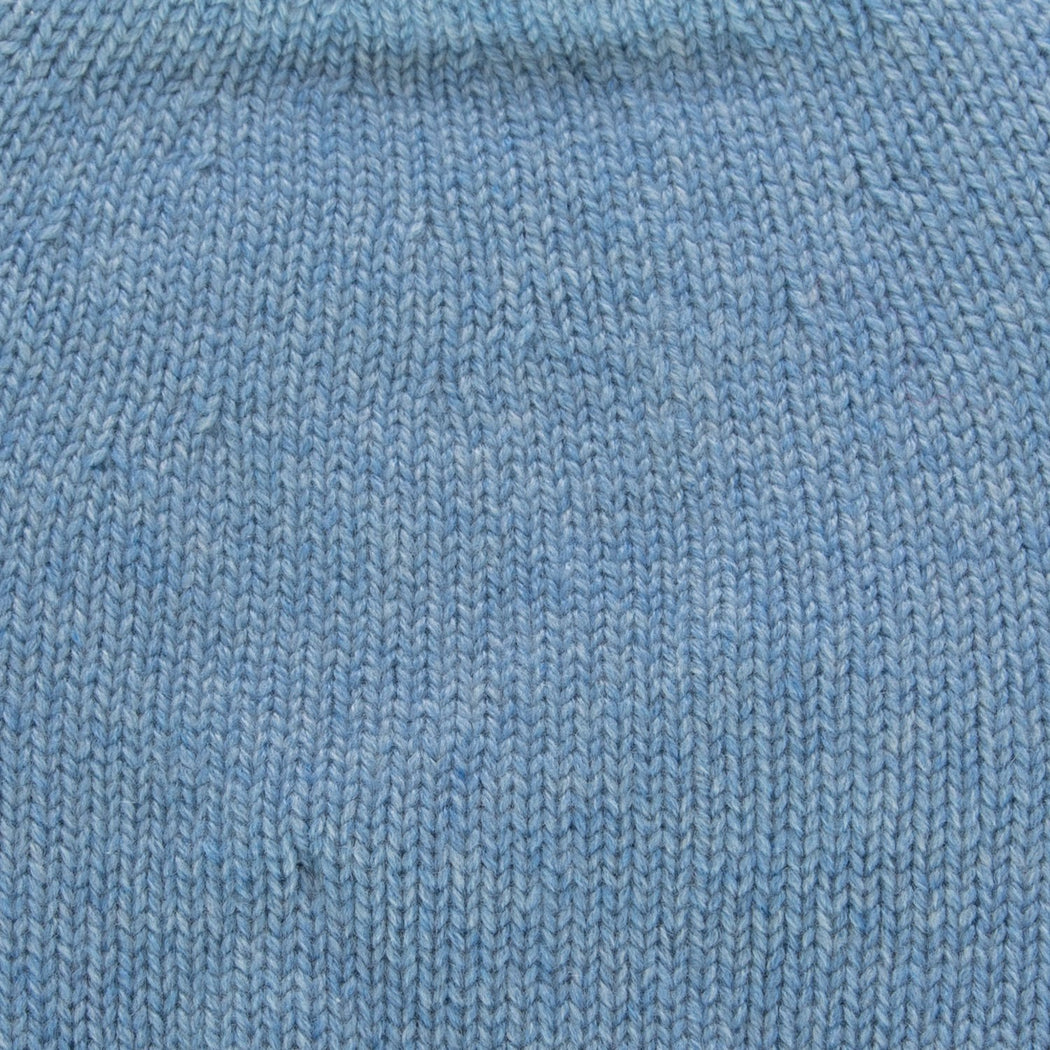 118R BERRETTO RASATO CUPOLA CIELO  AZZURRO