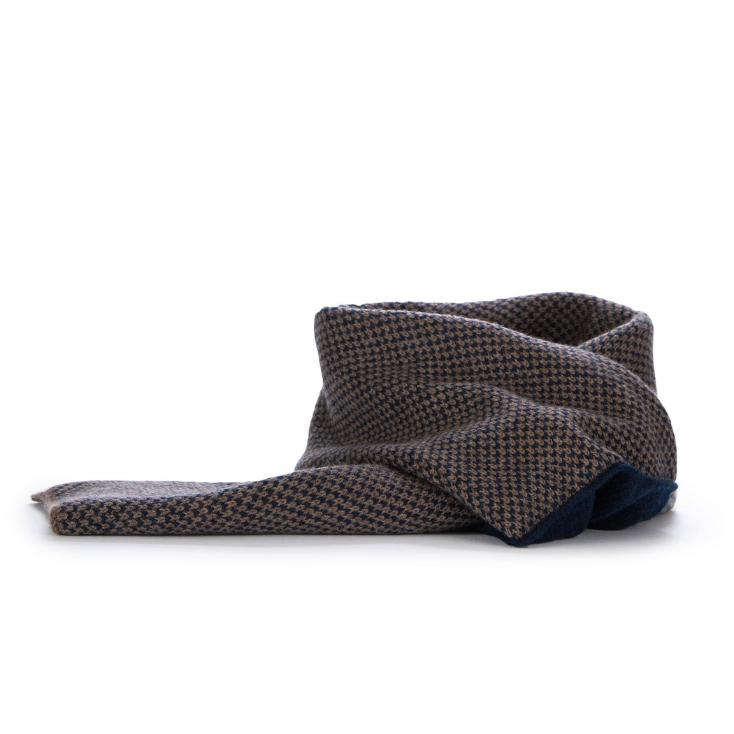 98VAR113 SCALDACOLLO VIRGOLA V05 LEGNO/NOTTURNO  MARRONE/BLU