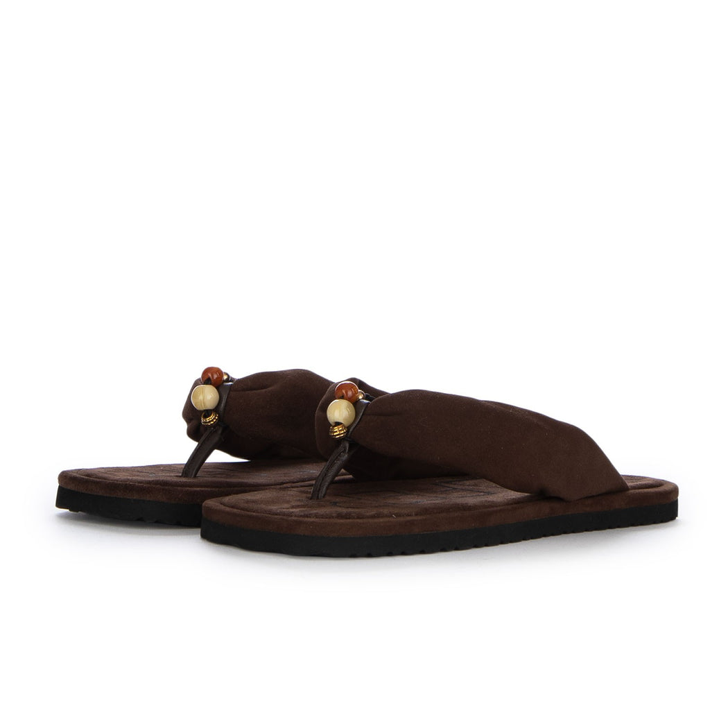 FILIPA DAARK BROWN SUEDE  MARRONE SCURO
