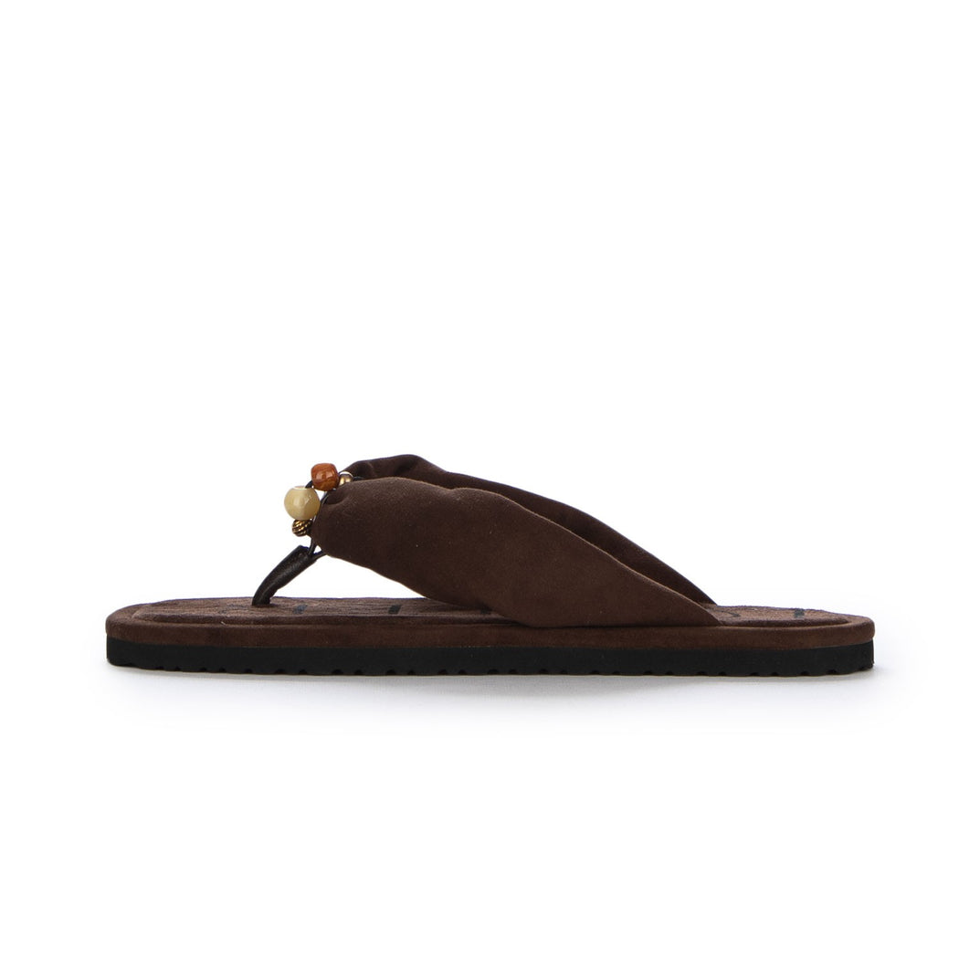 FILIPA DAARK BROWN SUEDE  MARRONE SCURO