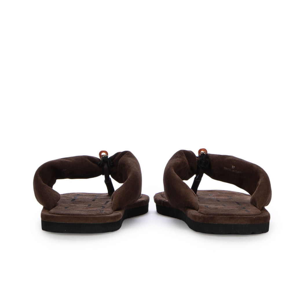 FILIPA DAARK BROWN SUEDE  MARRONE SCURO