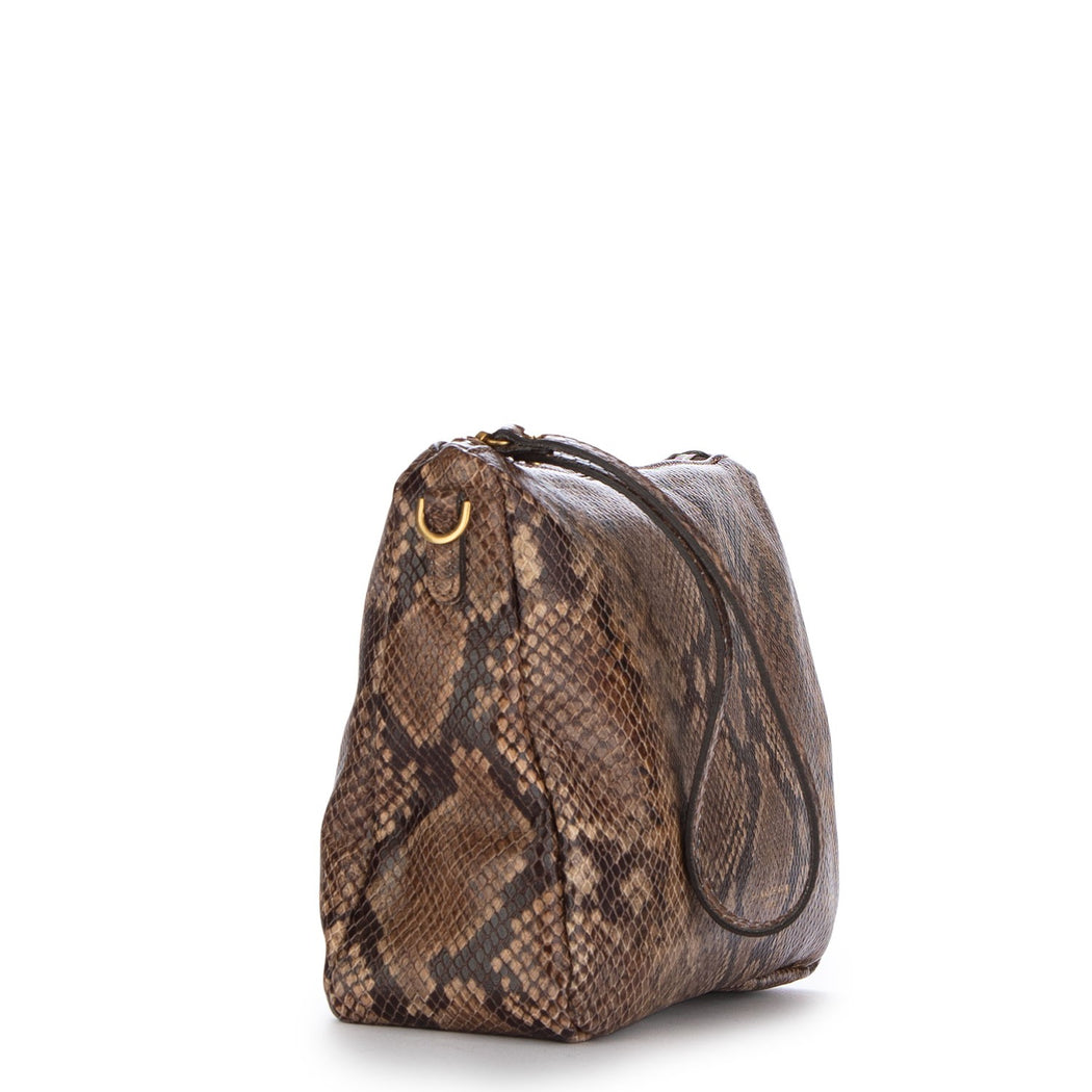 BS 10225 PTY NORA POUCH CUOIO  MARRONE