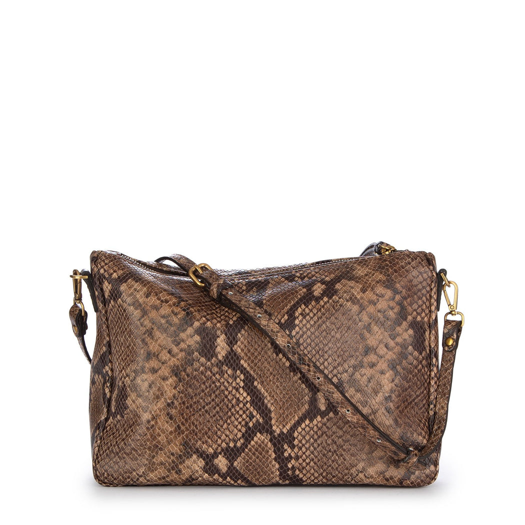 BS 10225 PTY NORA POUCH CUOIO  MARRONE
