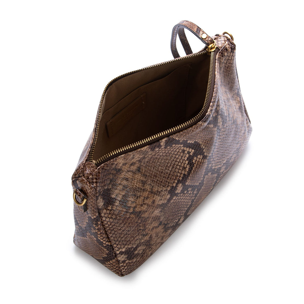 BS 10225 PTY NORA POUCH CUOIO  MARRONE