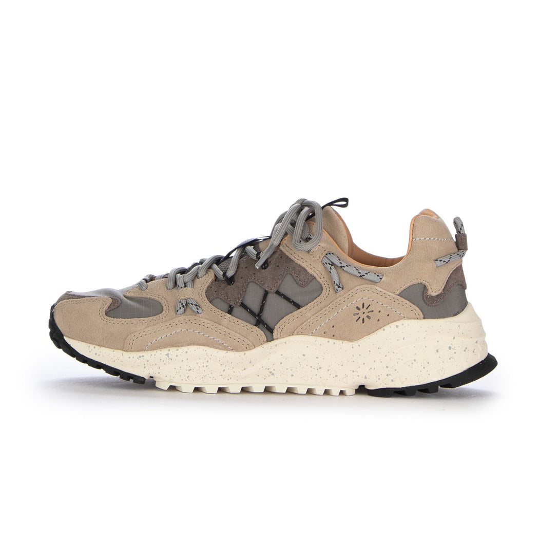 YAMABUSHI COW SUEDE  BEIGE/GRIGIO