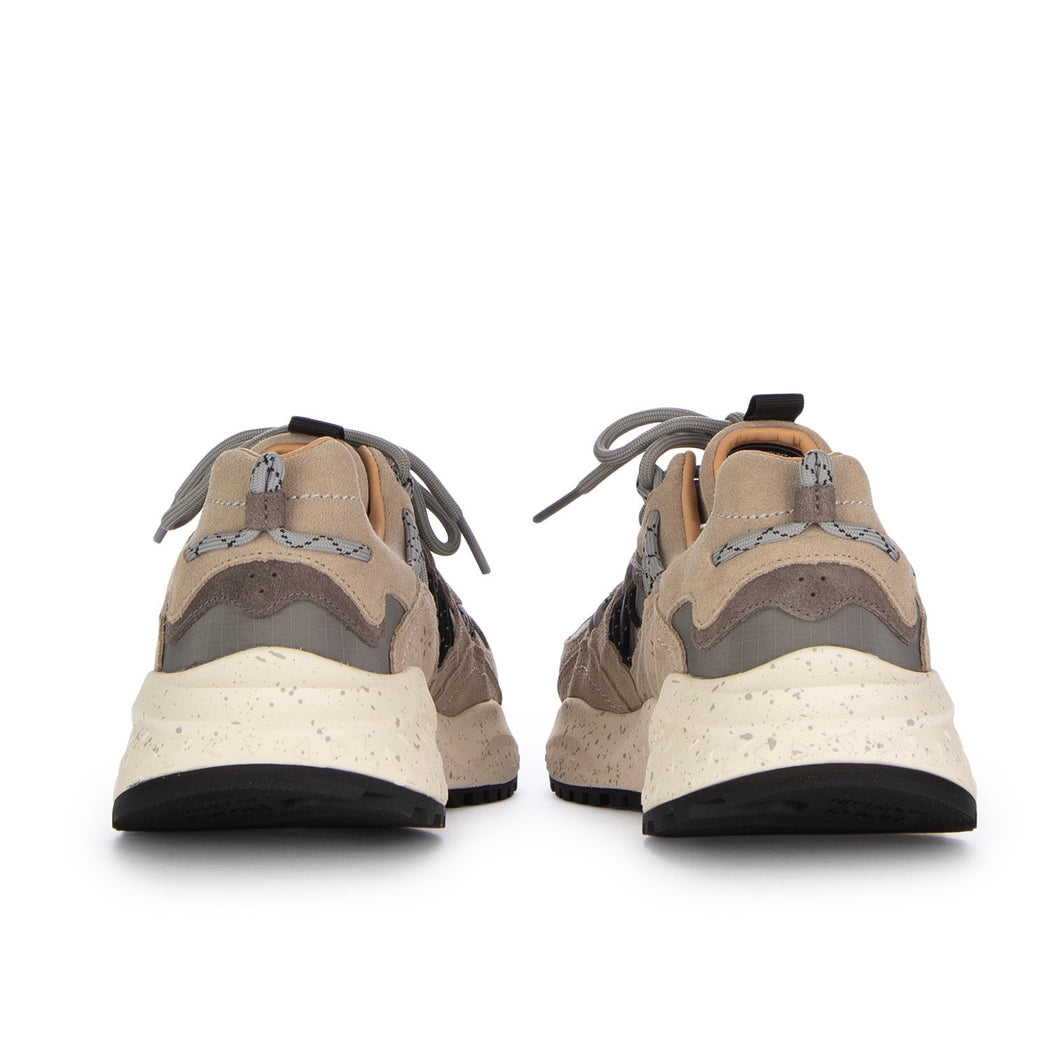 YAMABUSHI COW SUEDE  BEIGE/GRIGIO