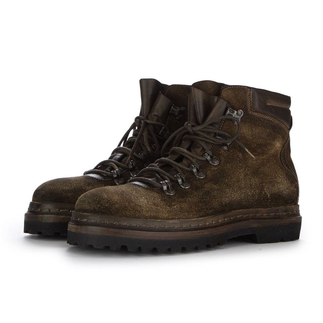 51574 SUEDE SPLIT DIVE KAKY+DECO  KHAKI