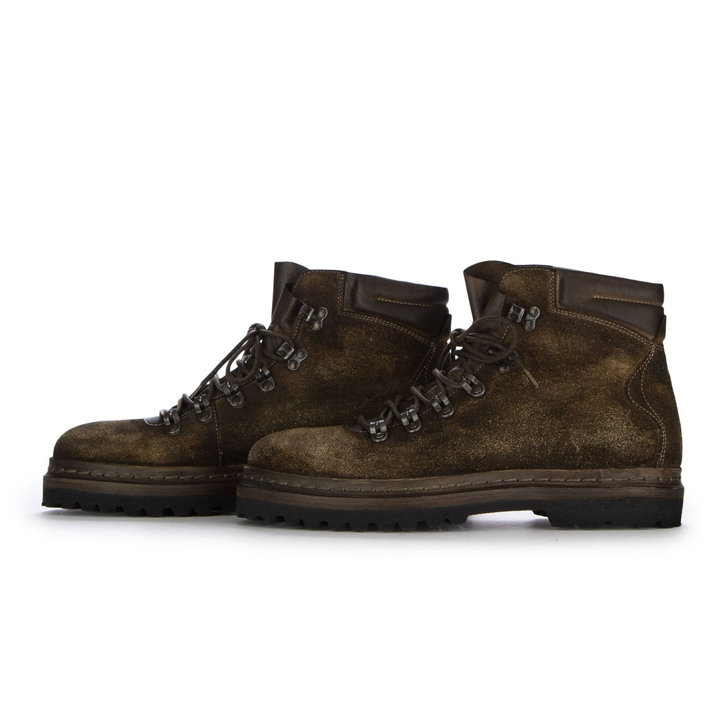 51574 SUEDE SPLIT DIVE KAKY+DECO  KHAKI