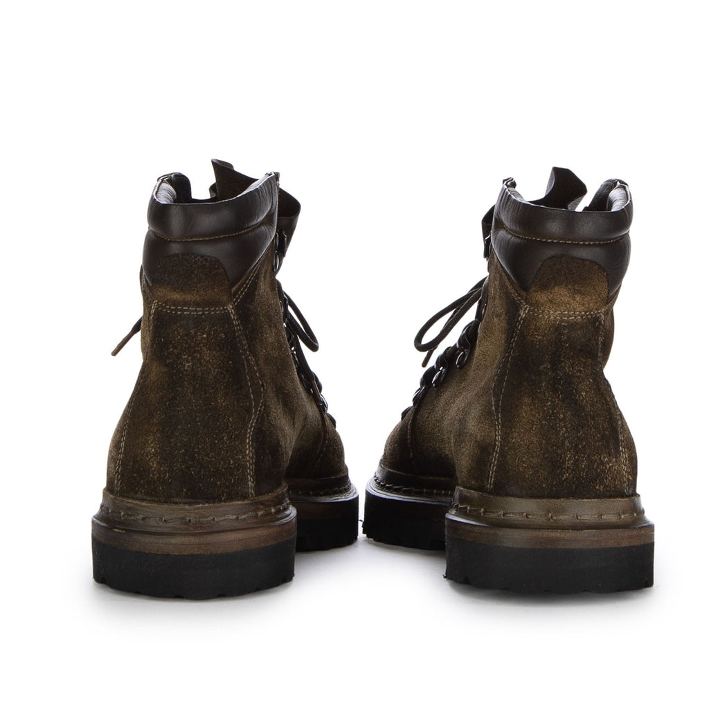 51574 SUEDE SPLIT DIVE KAKY+DECO  KHAKI