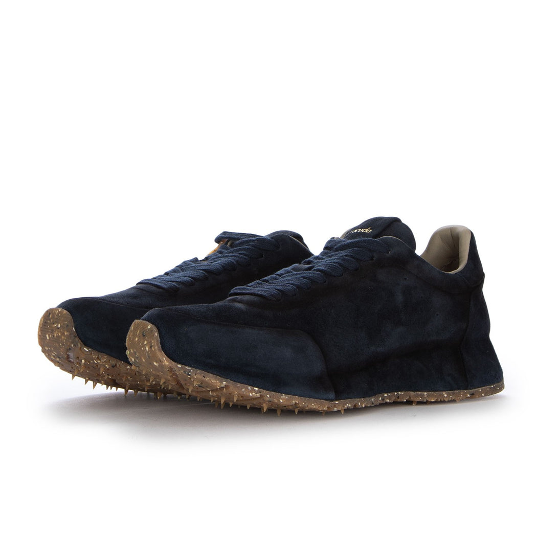 BU3645 V2882 SUEDE AERO PILOTA  BLU