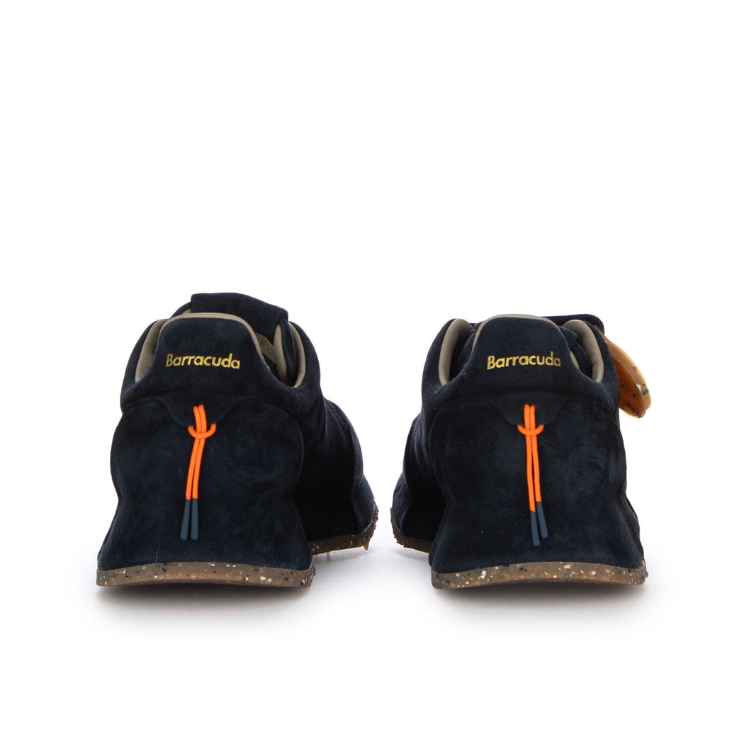 BU3645 V2882 SUEDE AERO PILOTA  BLU
