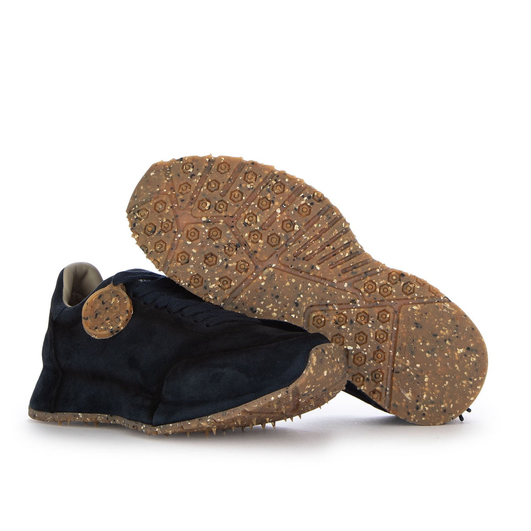 BU3645 V2882 SUEDE AERO PILOTA  BLU