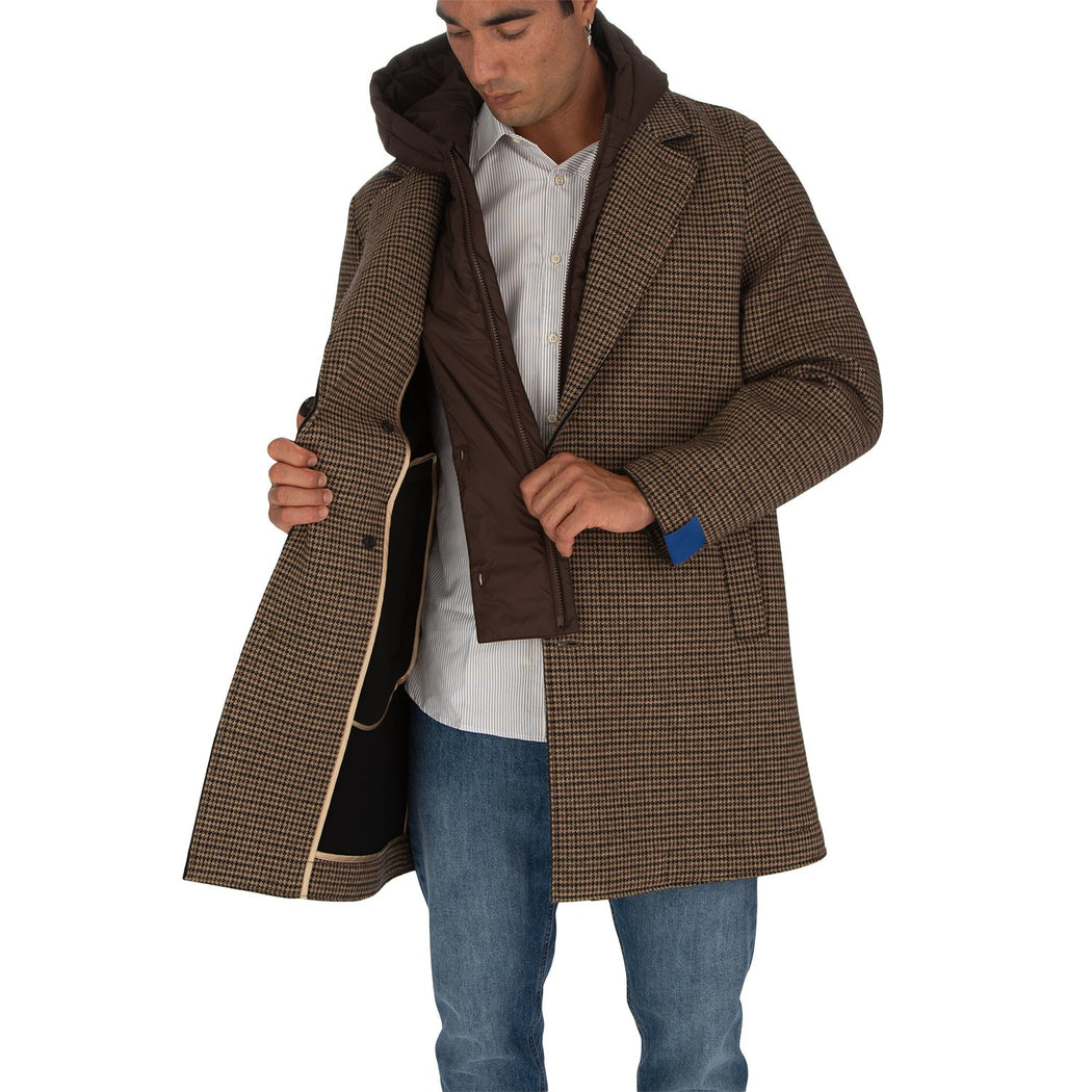 H. CHEST COAT RAFFAELLO  2727 MARRONE