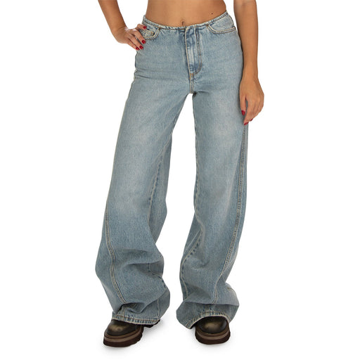 MARIANE-PALAZZO DENIM  AZZURRO