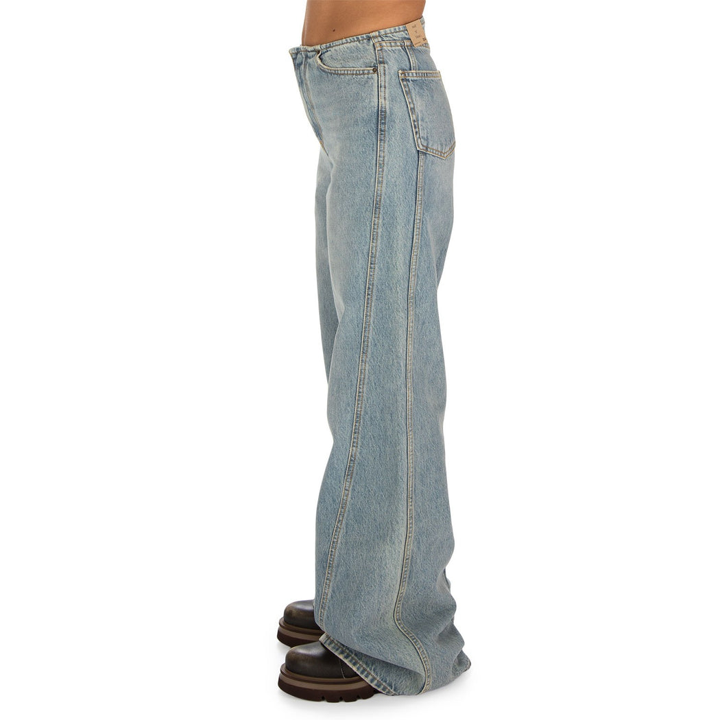 MARIANE-PALAZZO DENIM  AZZURRO