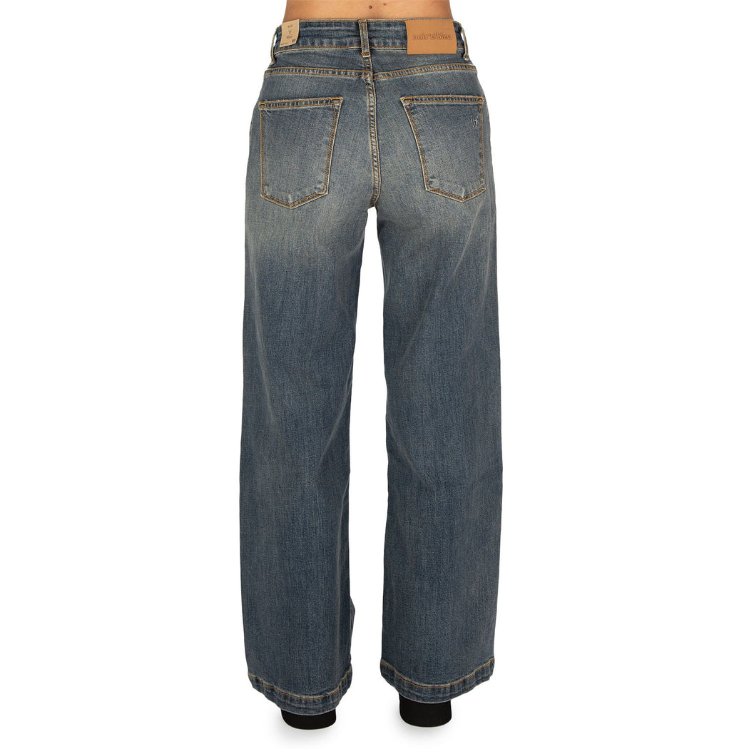 DENISE-113 GAUCHO DENIM  BLU
